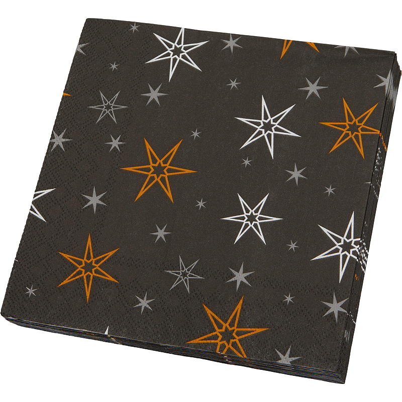 Vie Eco Servietten, 20er-Pack, 33 x 33 cm, Weihnachtsmotiv