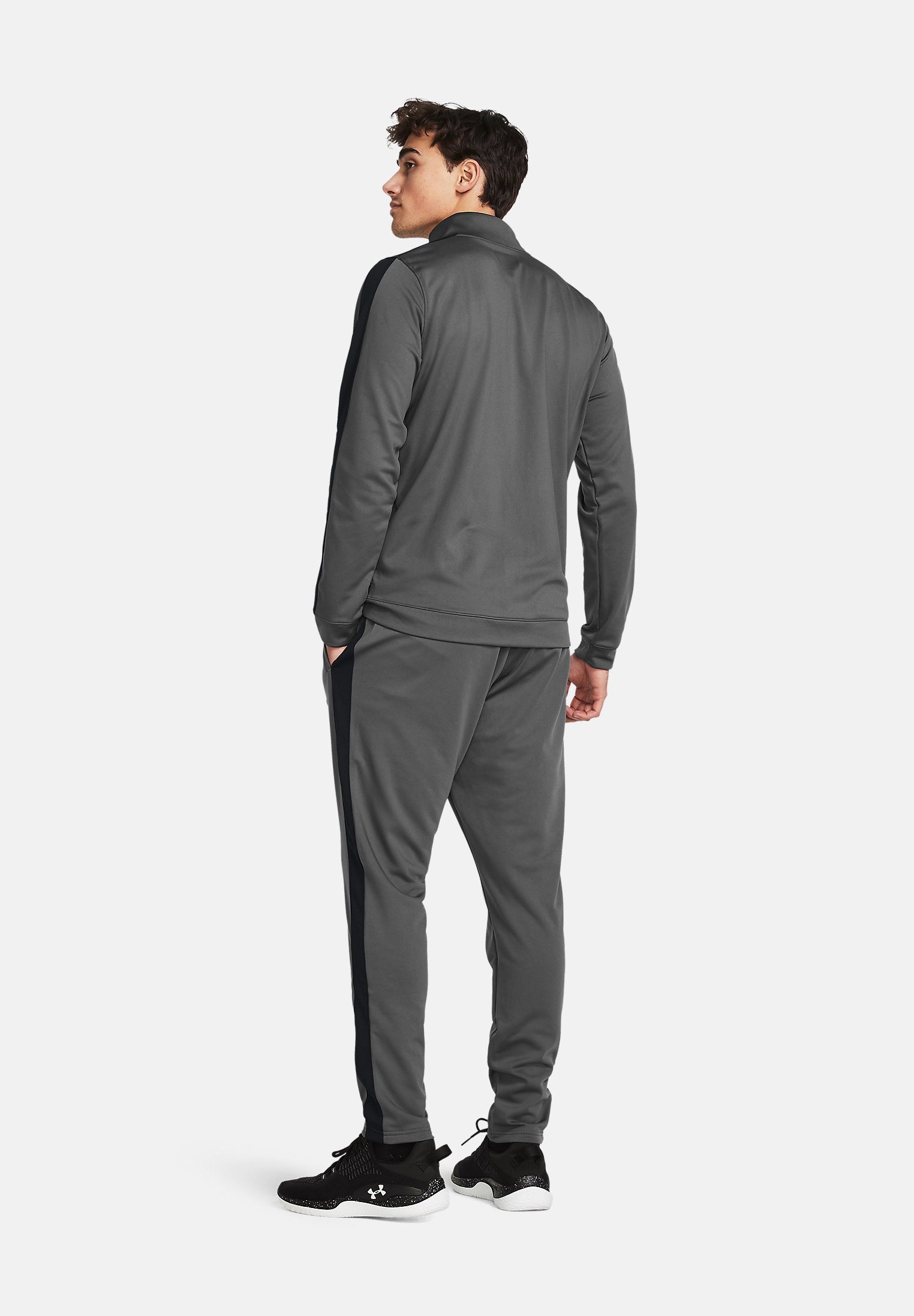 Survêtement Under Armour RIVAL KNIT - Noir Castlerock