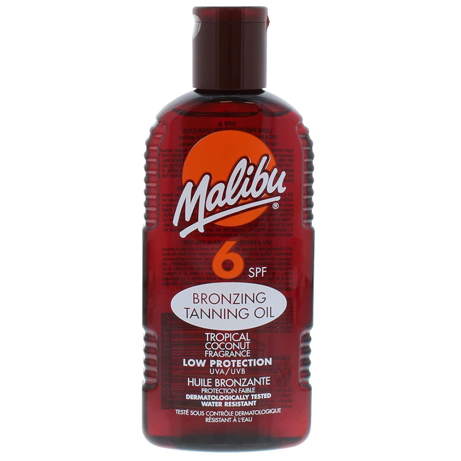 Λάδι μαυρίσματος Malibu Bronzing