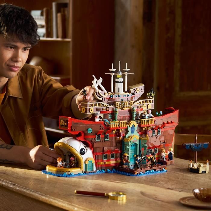 LEGO ONE PIECE 75640 El restaurante flotante Baratie - Set de construcción de anime - Para adultos