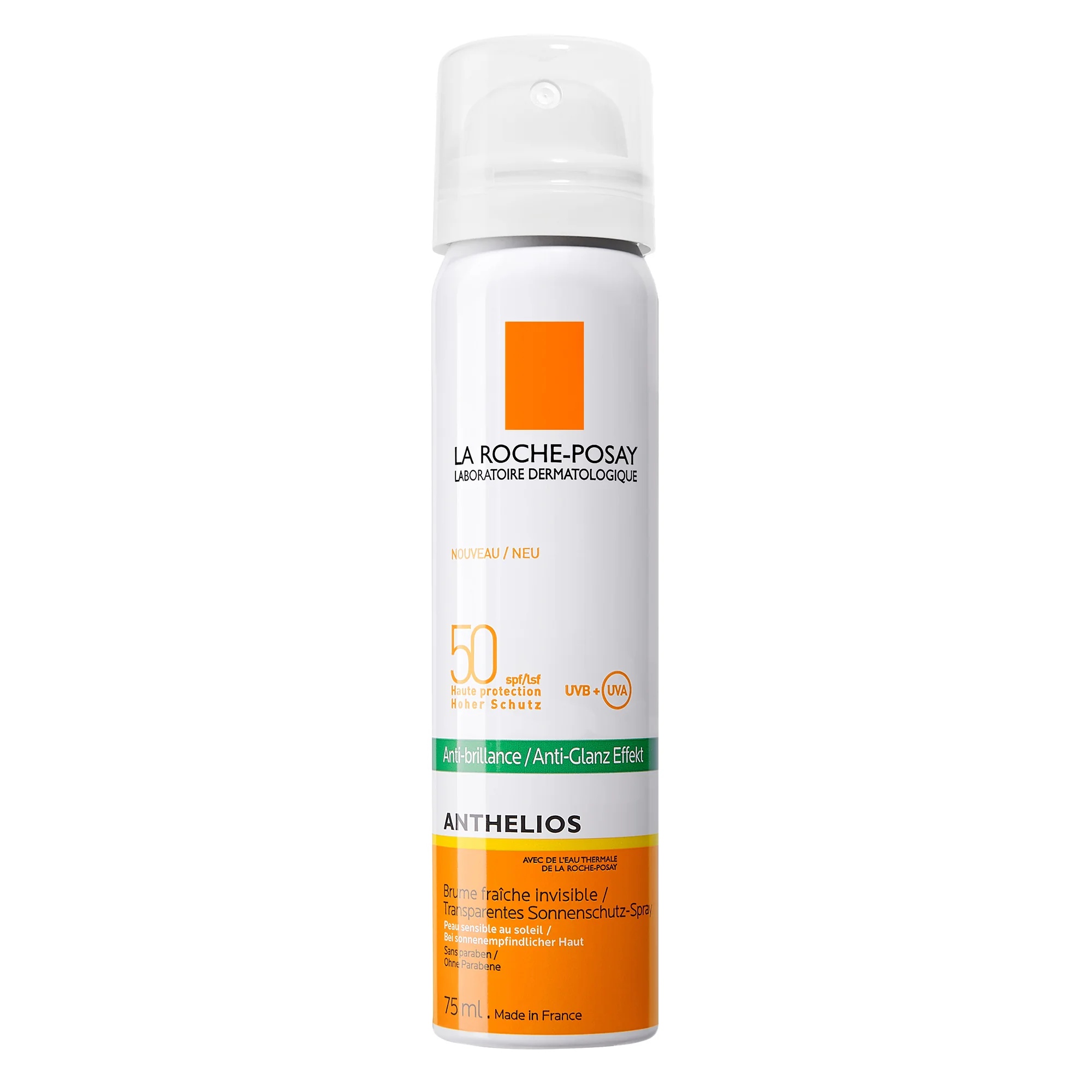 LA ROCHE POSAY La Roche Posay Anthelios Protetor Solar Facial Invisível FPS 50+ 75 ml