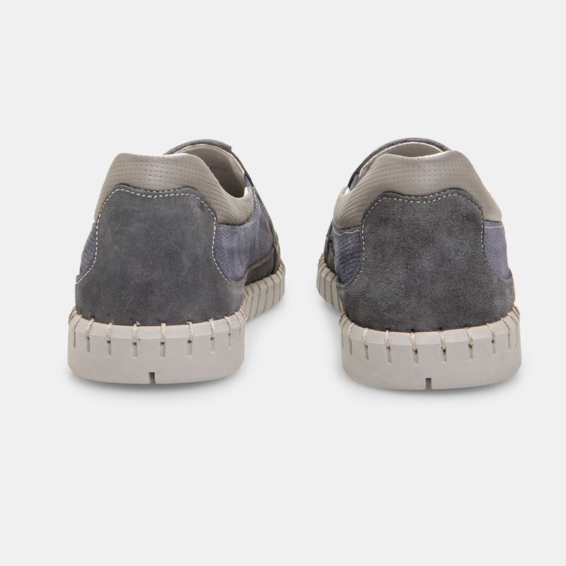 BATA Męskie półbuty zamszowe typu slip-on