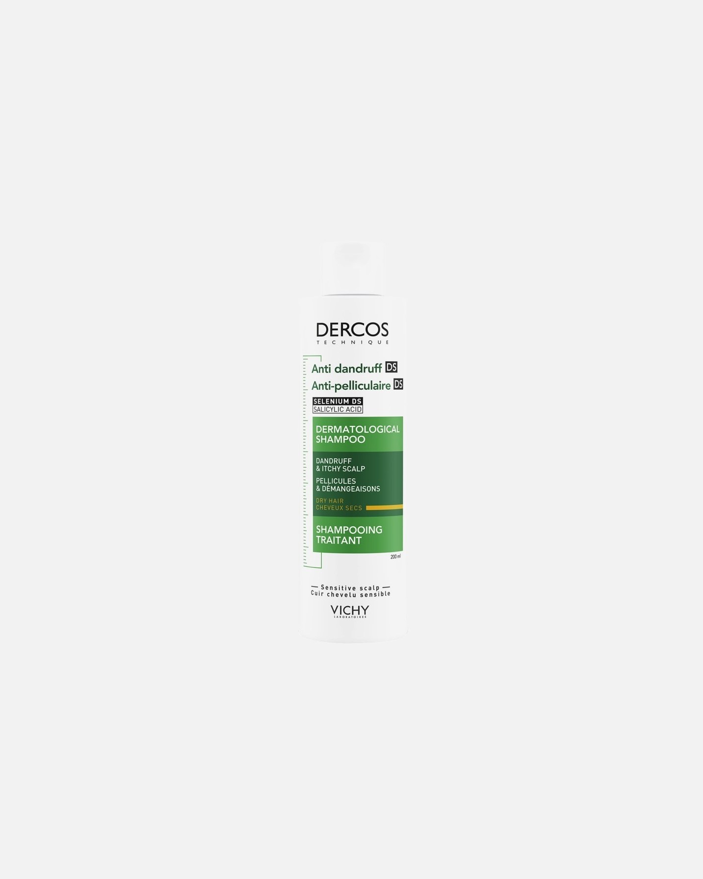 Vichy Dercos Šampón proti lupinám pre suché vlasy – 200 ml