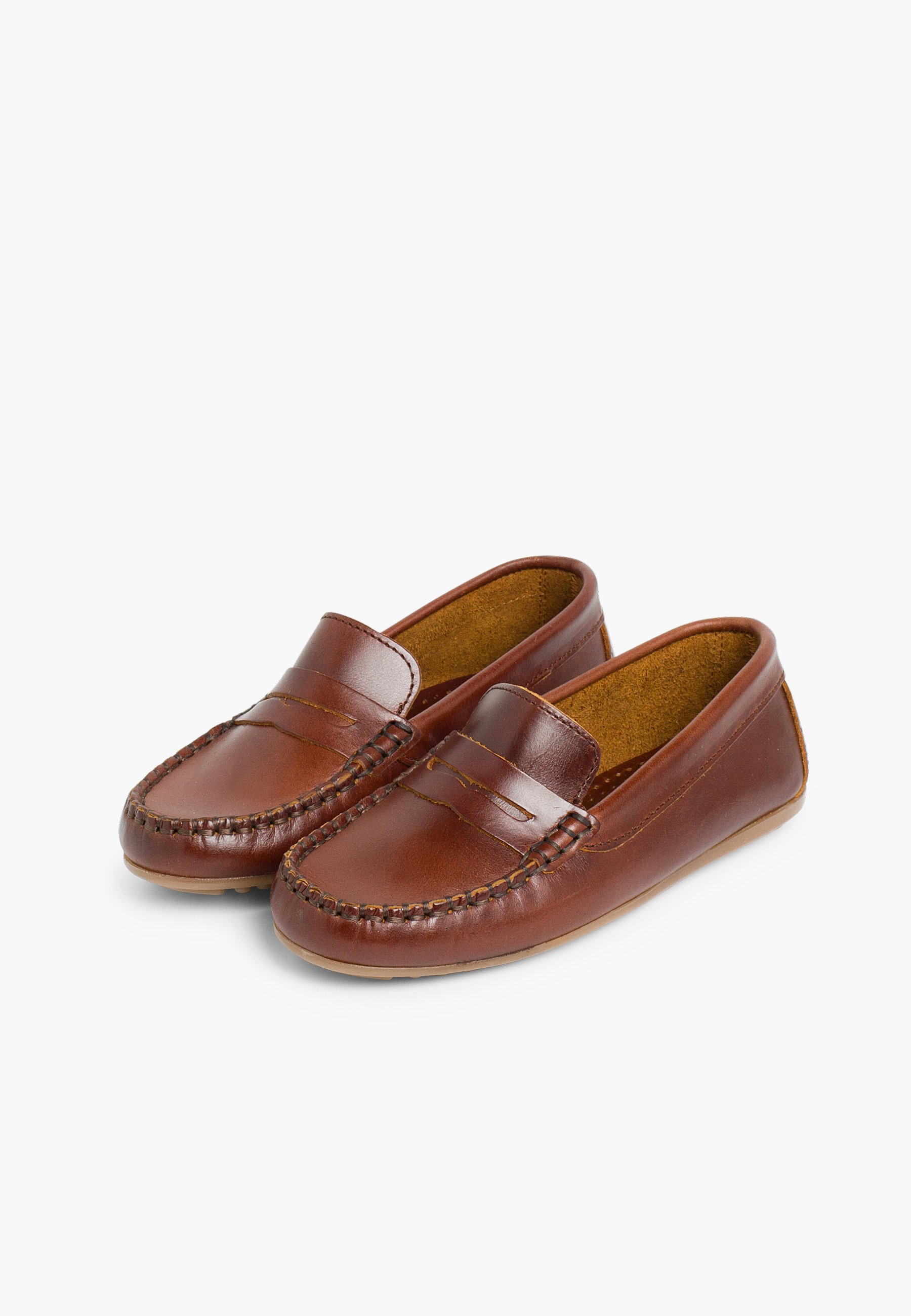 Pisamonas mocassins - bruin