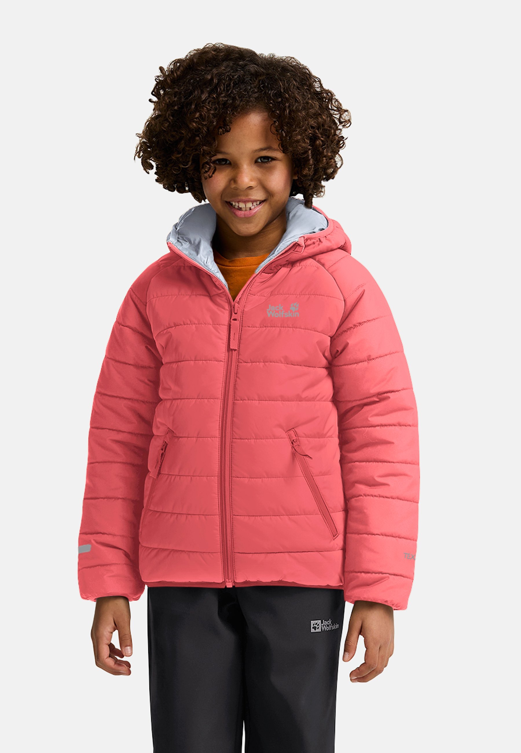 Jack Wolfskin NEW ZENON - Ski-jas - zonsondergangkoraal