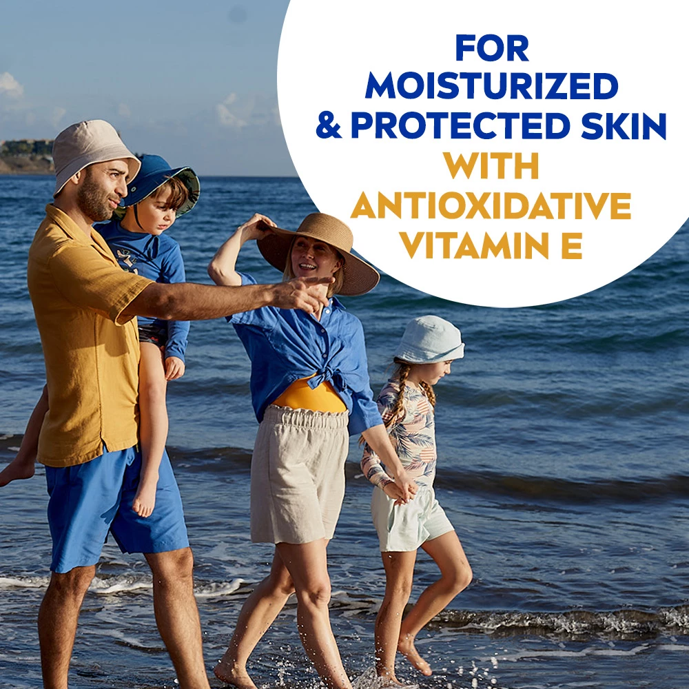 Loțiune solară Protect & Moisture SPF15 200 ml - NIVEA