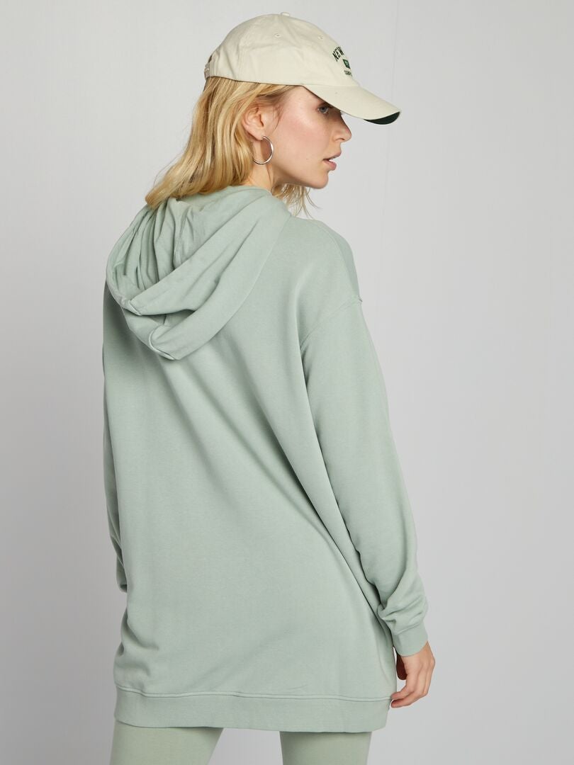 Sudadera ligera con capucha - VERDE