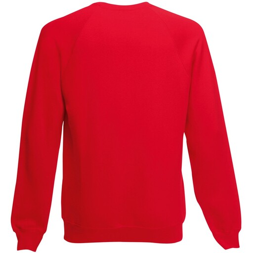  Fruit of the Loom sweatshirt met raglanmouwen (verpakking van 2)