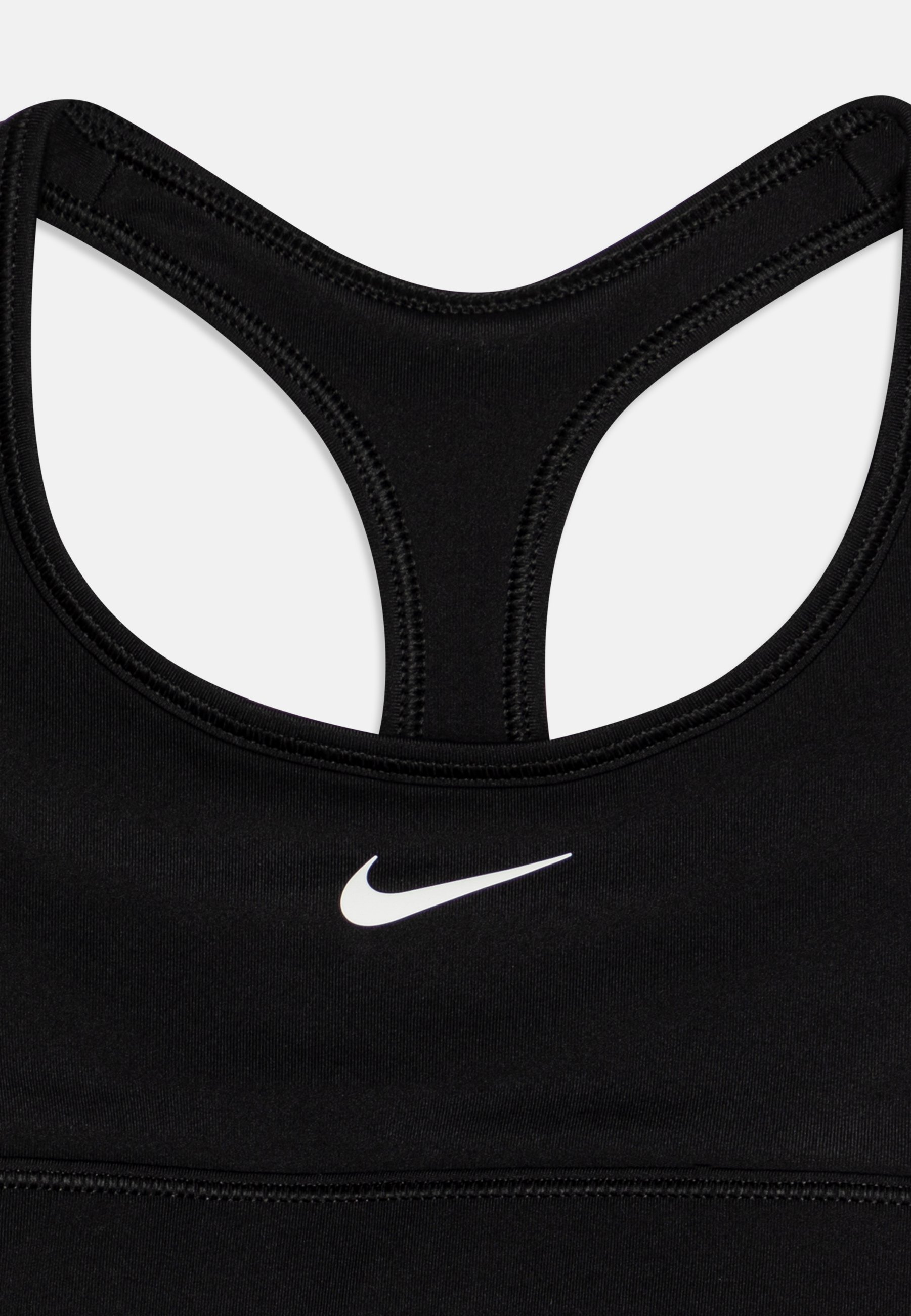 Nike Performance DRY FIT BH - Sportbeha - zwart/wit