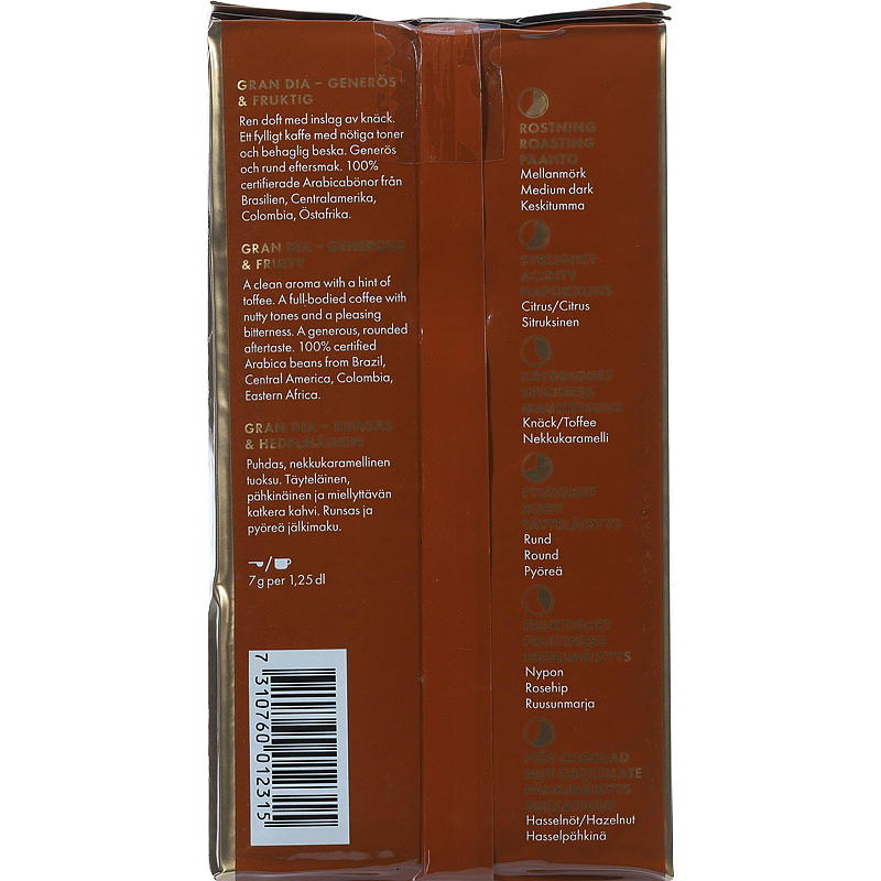 Arvid Nordquist Classic Grand Dia 500g, filtermalet