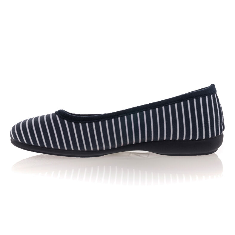 Pantoufles Femme Bleu