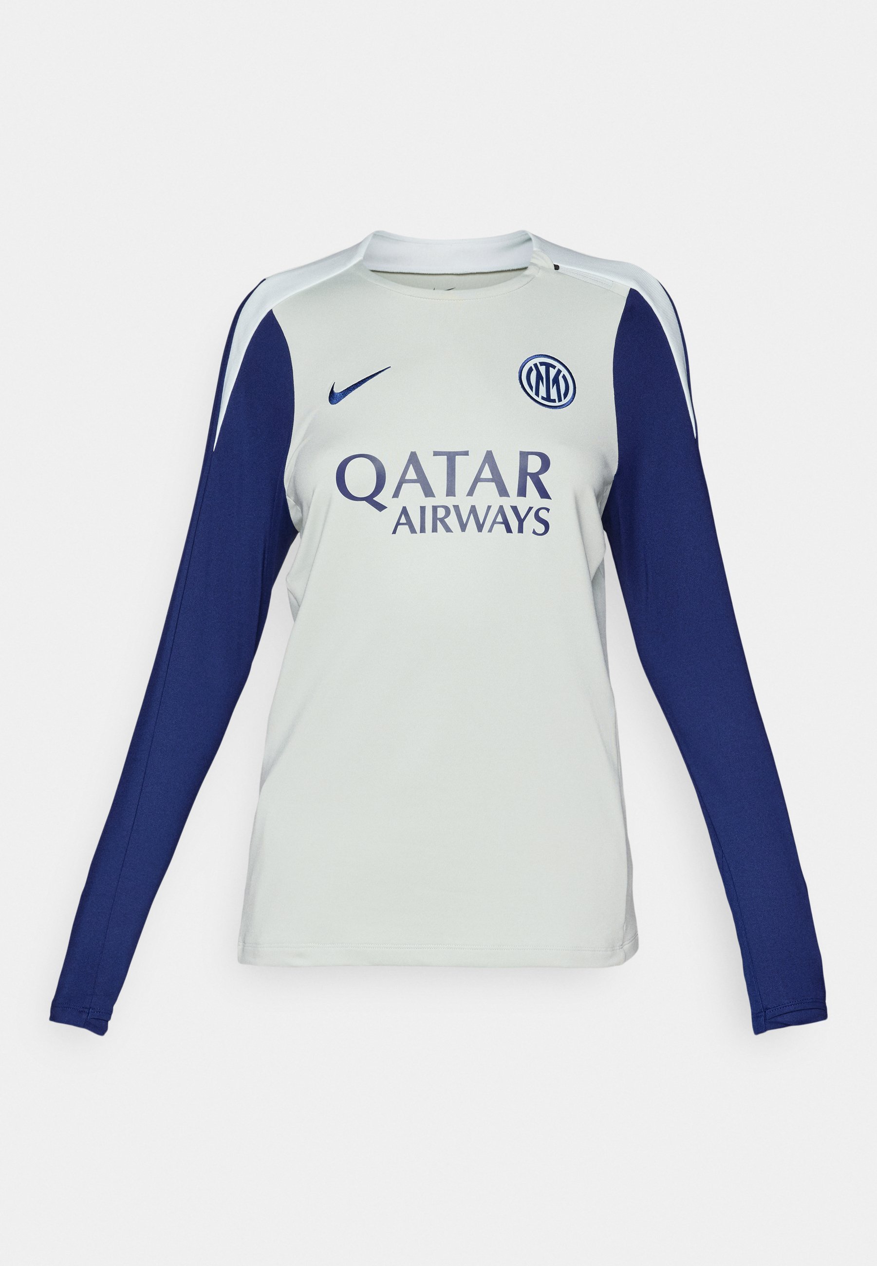 Nike Performance INTER MILAN STRIKE TOP - Clubkleding - grijs/blauw/blauw aqua