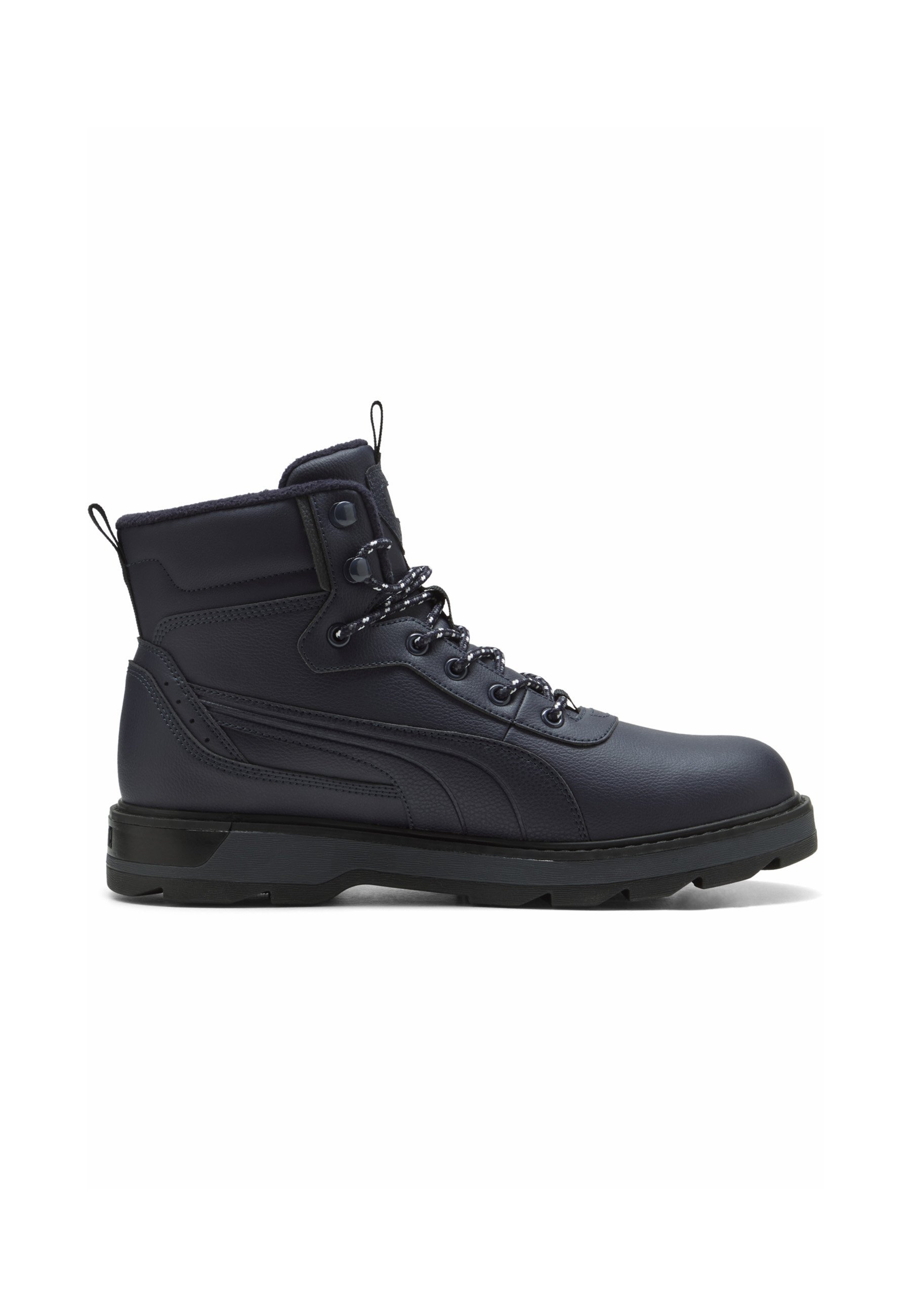 Puma DESIERTO V3 - Enkellaarsjes met vetersluiting - nieuw marineblauw - nieuw marineblauw - zwart