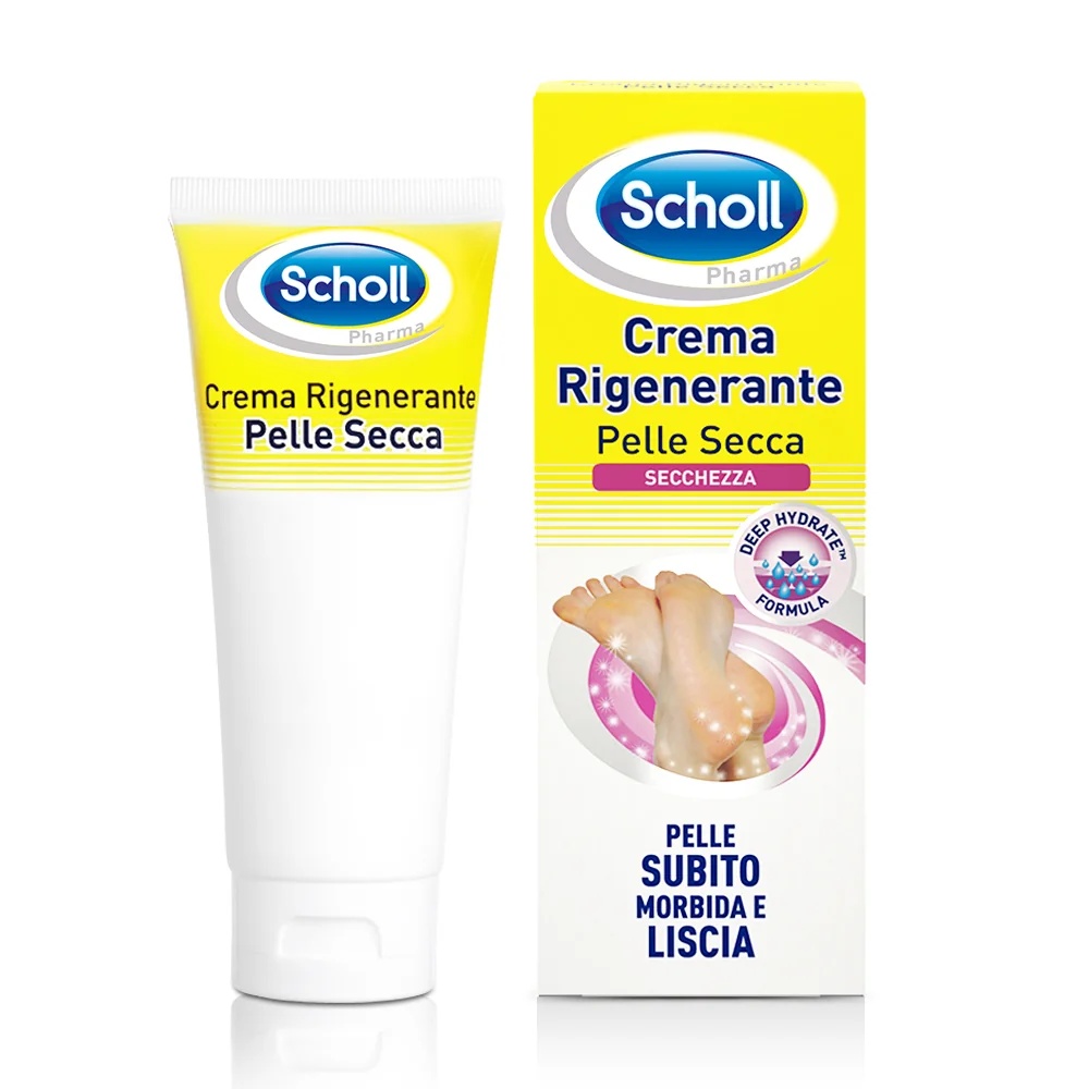 SCHOLL Scholl Regenerierende Creme für trockene Fußhaut 60 ml Trockene Haut