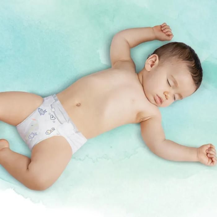 Pampers Premium Protection luiers maat 2 (4-8 kg), 240 babyluiers, verpakking voor 1 maand, nr. 1 luiers voor de gevoelige huid.