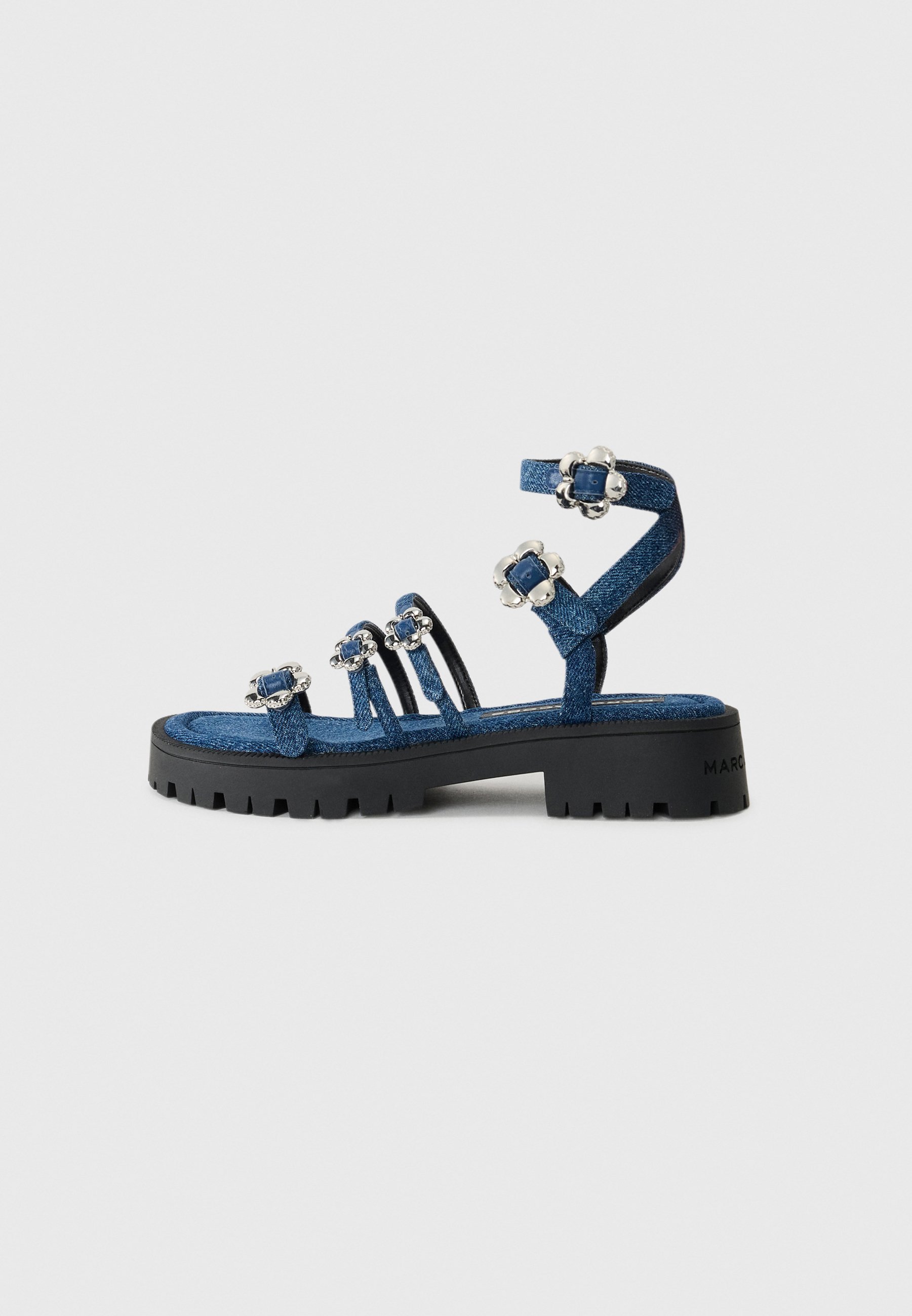 MARC JACOBS DE KIKI GLADIATOR - Platformsandalen - vintage indigo