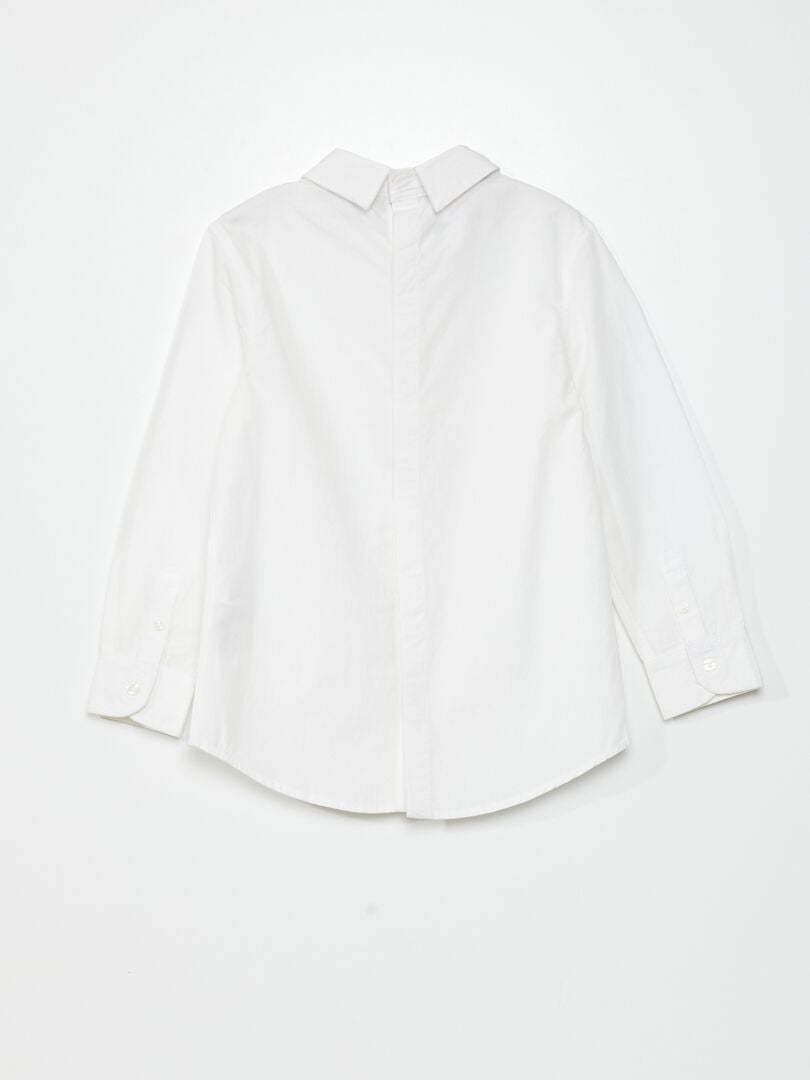 Camisa de popeline - So Easy - Branca