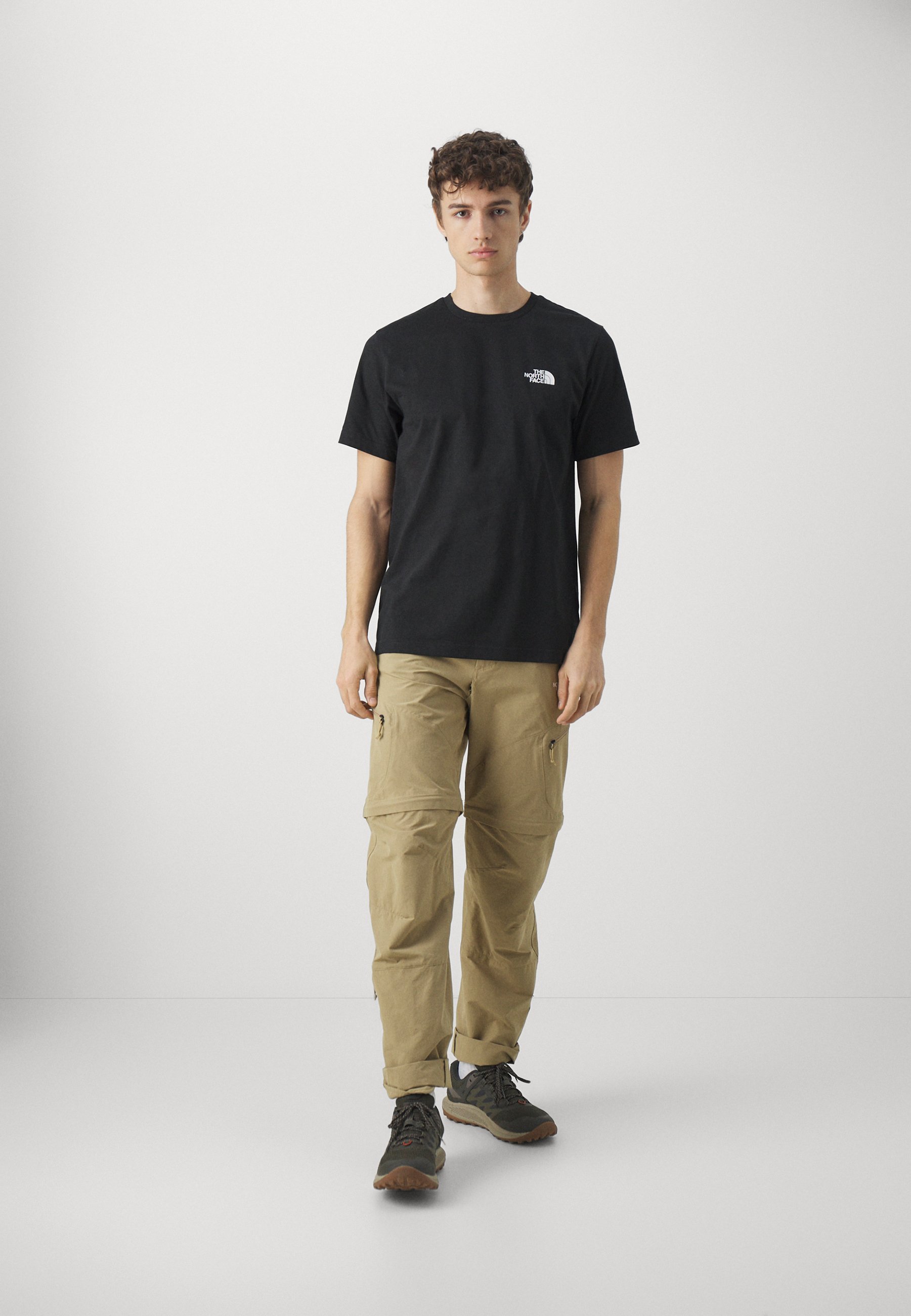 T-shirt The North Face M SS SIMPLE DOME - T-shirt de sport - noir