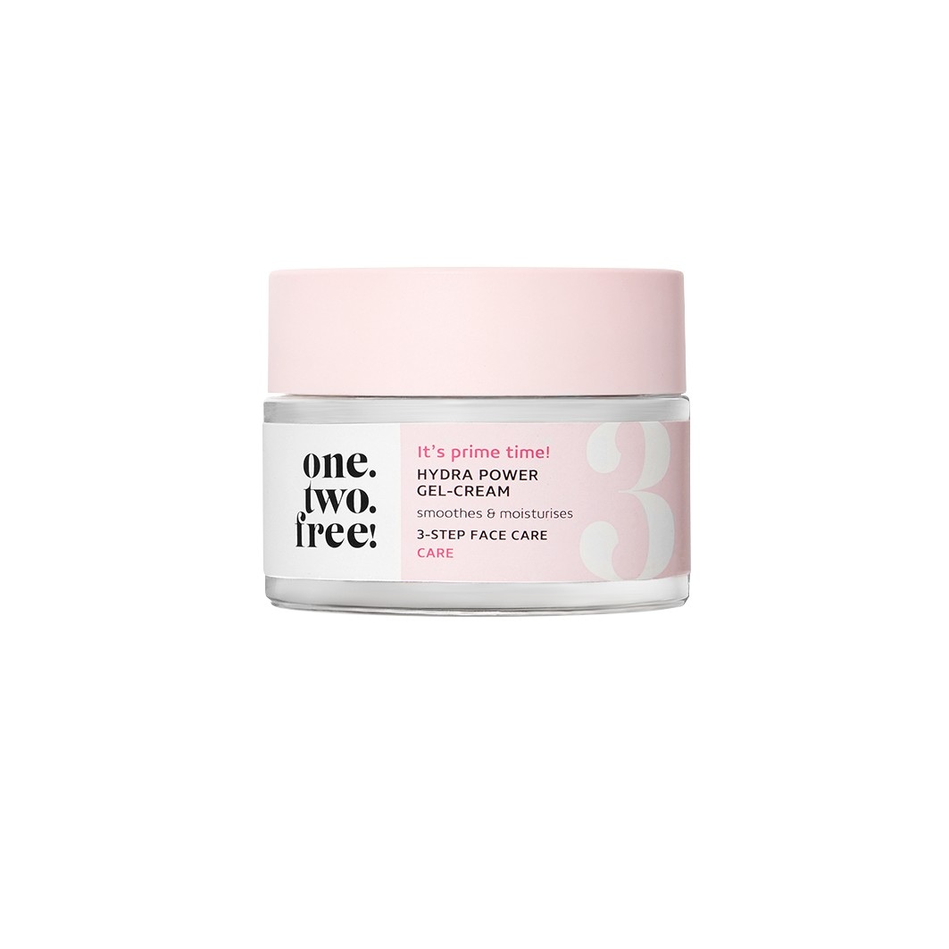 one.two.free! Hydra Power Gel-Cream Gezichtscrème – 15 ml