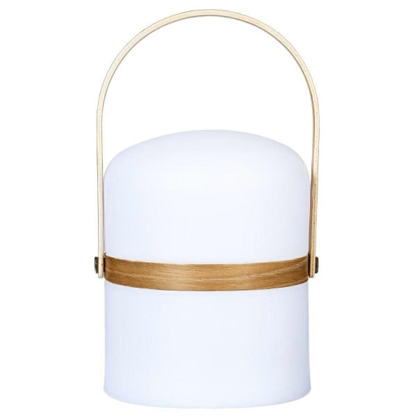 LAMPA ZEWNĘTRZNA LED Kiara biała przenośna LED z uchwytem