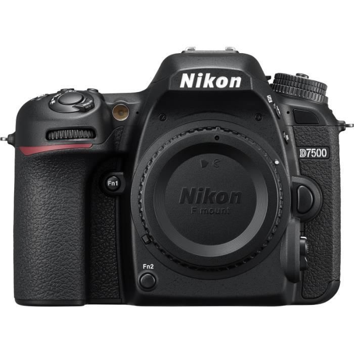 Nikon D7500 + 18-140 mm VR-speilreflekskamera - NIKON - CMOS - 4K/UHD-video - Bluetooth
