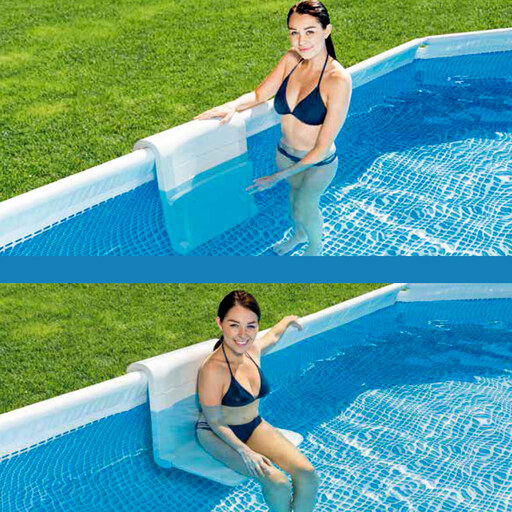 Assento de piscina Intex para piscinas acima do solo
