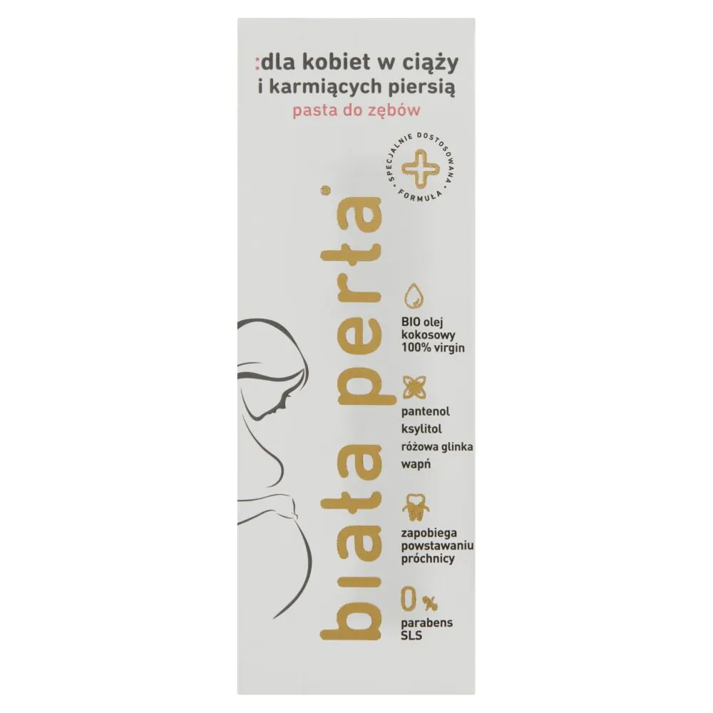 Biała Perła Pasta do zębów Dla Kobiet w Ciąży i Karmiących Piersią