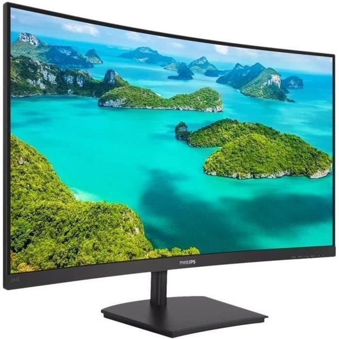 Ecran PC incurvé - PHILIPS 241E1SC/00 - 23,6