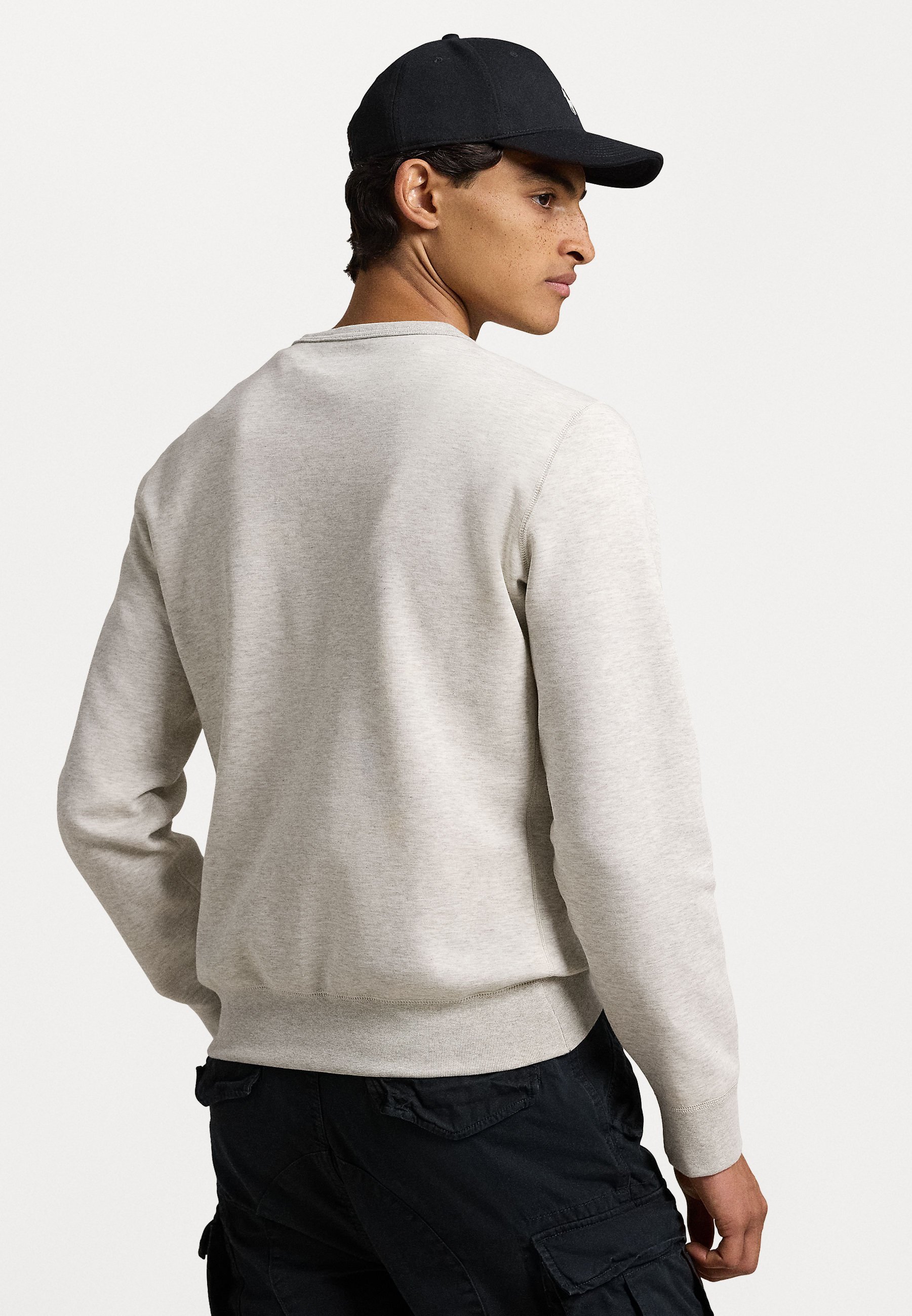 Felpa Polo Ralph Lauren - grigio chiaro mélange/nero