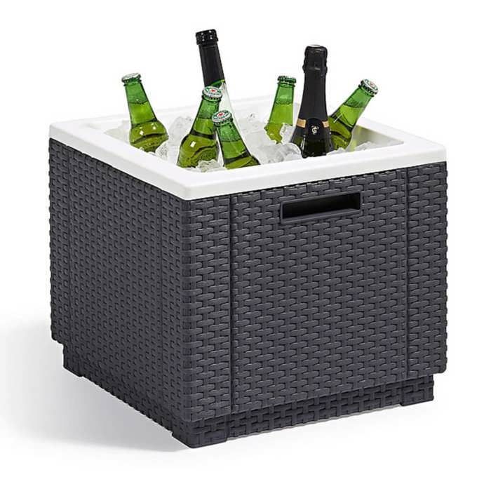 Nevera portátil Keter Ice Cube color grafito 405981