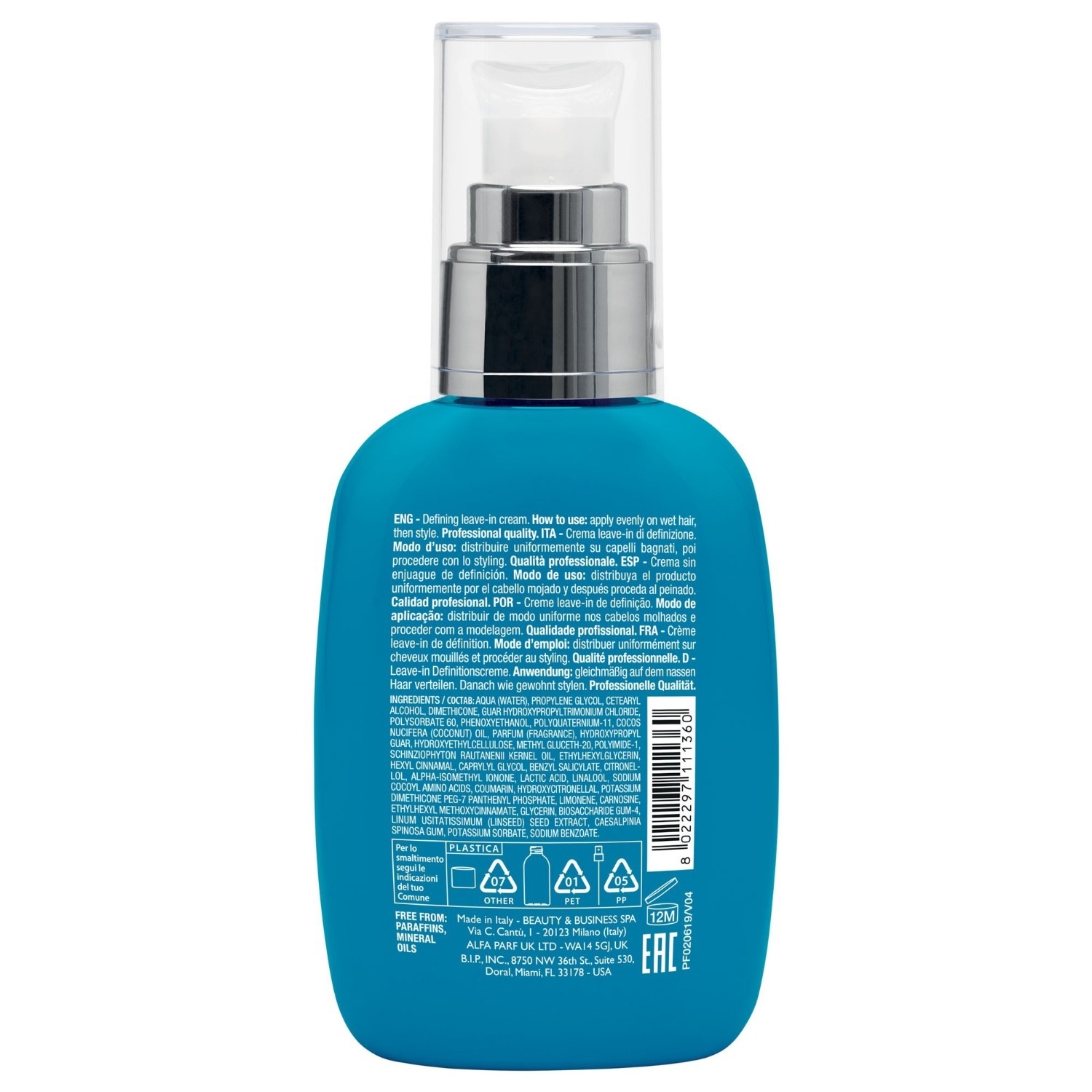 ALFAPARF MILANO krema za lase Semi di Lino Curl Defining Cream – 125 ml