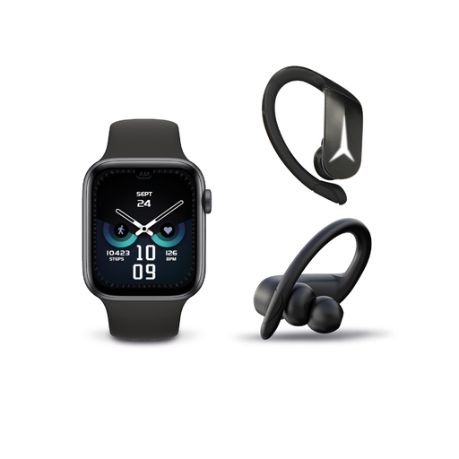 Pakke Ksix Active (auriculares Inalámbricos Ksix Sportbuds 2 + smartur Ksix Urban 3