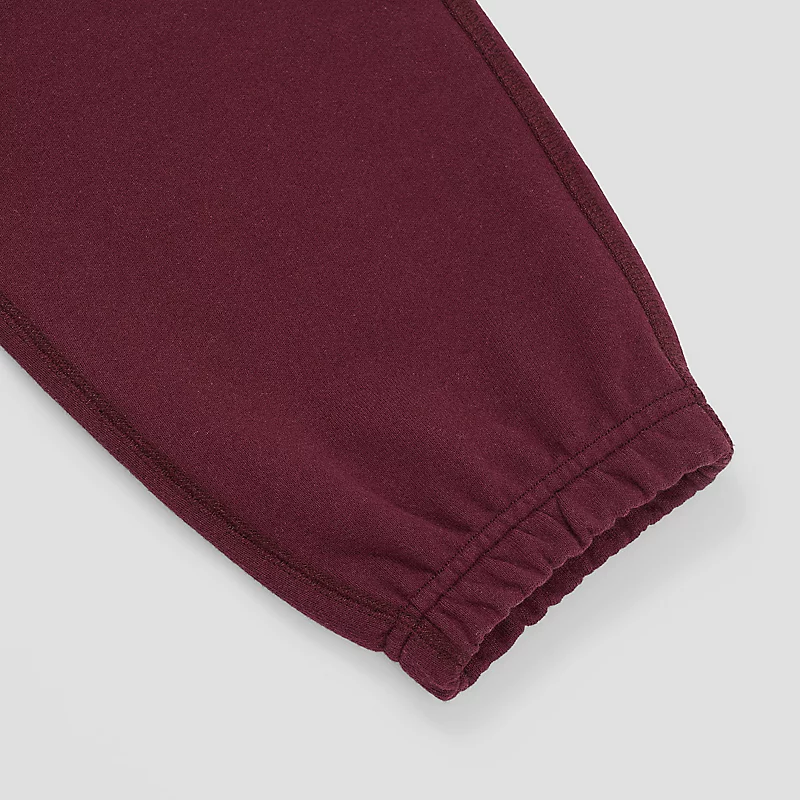 Pantaloni de trening pentru bărbați Core, fabricați în SUA - NB BURGUNDY