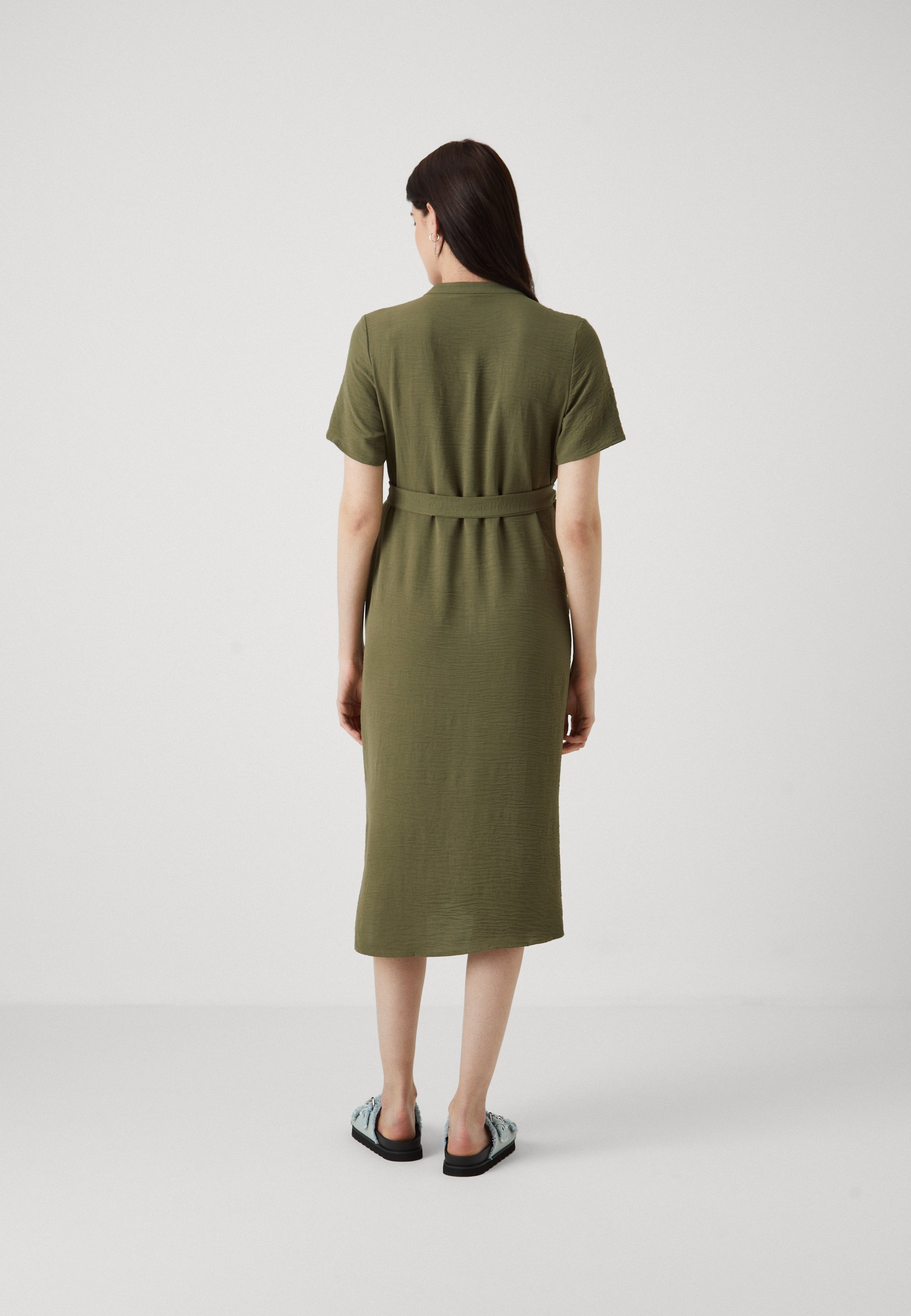 Vero Moda Maternity VMMALAVA SHIRT DRESS - Skjortekjole - kalamataVero Moda