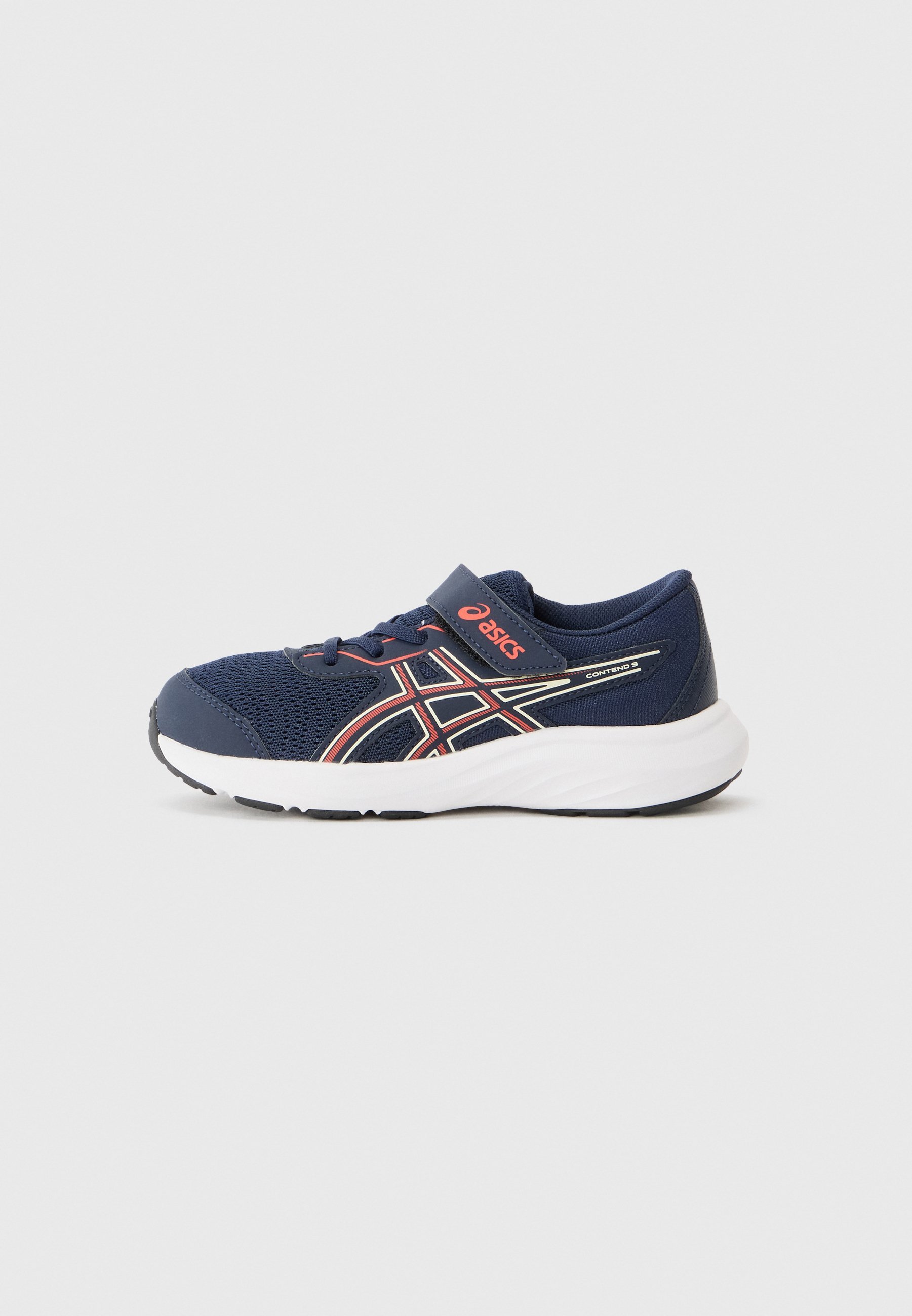 ASICS GEL-CONTEND 9 PS - Hardloopschoenen voor op de weg - middernacht/flitsrood