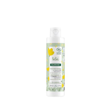 Klorane Baby Univerzális Olaj BIO Tisztít és Táplál 0 hónapos kortól 200 ml