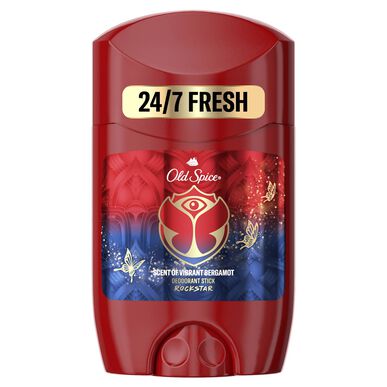 „Old Spice“ dezodorantas-stiklinis pieštukas vyrams su ryškiu bergamočių kvapu, 50 ml