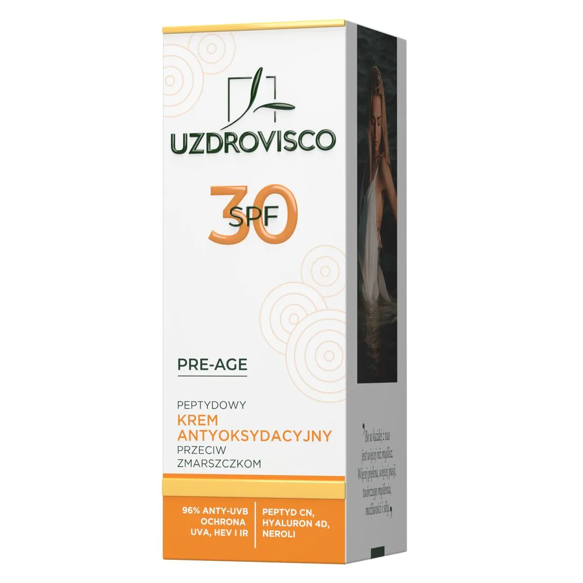 Uzdrovisco Pre-Age SPF30 - Peptydowy krem antyoksydacyjny przeciw zmarszczkom 50ml