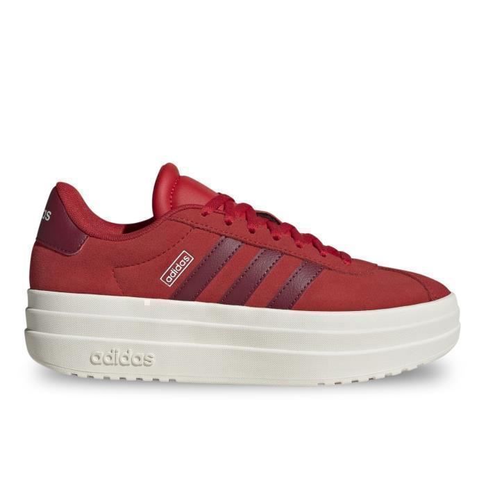 Zapatillas Adidas Vl Court Bold J para niña, color rojo, JS3480