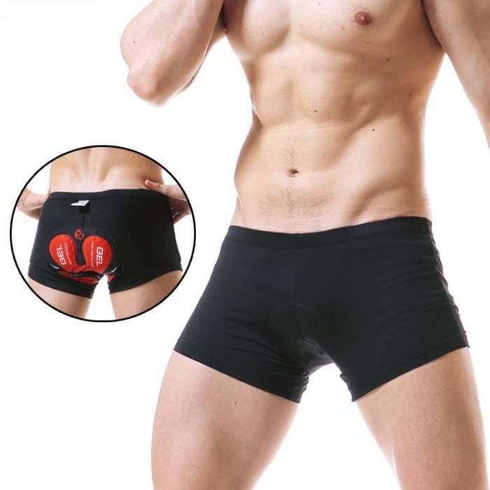 Pantaloncini da ciclismo imbottiti in gel 3D - Unisex - Neri - Mountain bike - Ciclismo sportivo