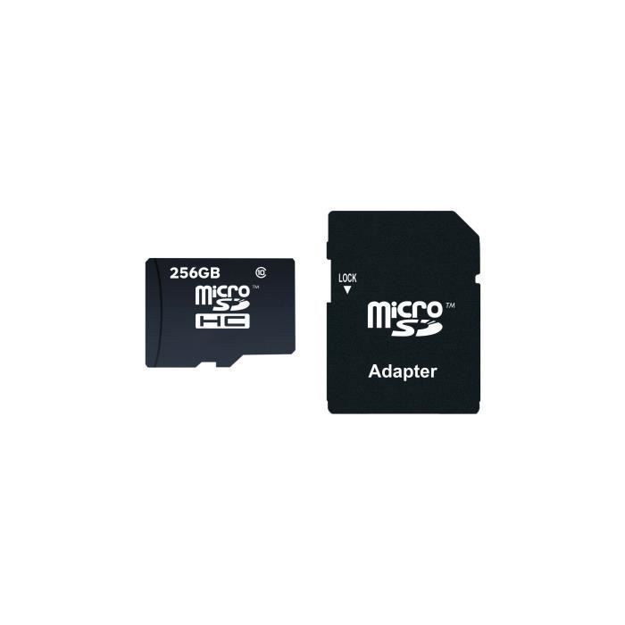 Essentielb Micro SDXC 256 GB Hochleistungs-Micro-SD-Karte + Adapter