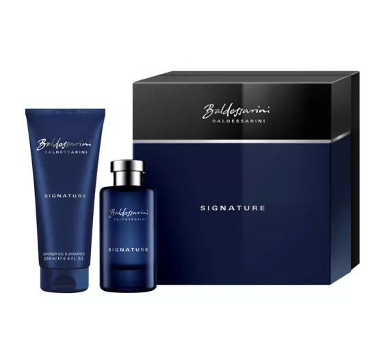 Baldessarini Signature woda toaletowa spray 50 ml   żel pod prysznic 200 ml