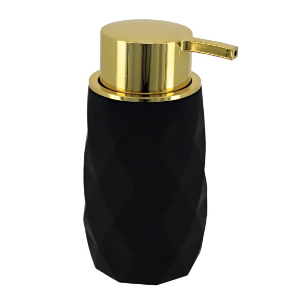 Dozownik na mydło Lorantos Black z pompką 250 ml