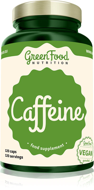 GreenFood Nutrition cafeïne voedingssupplement cafeïnecapsules