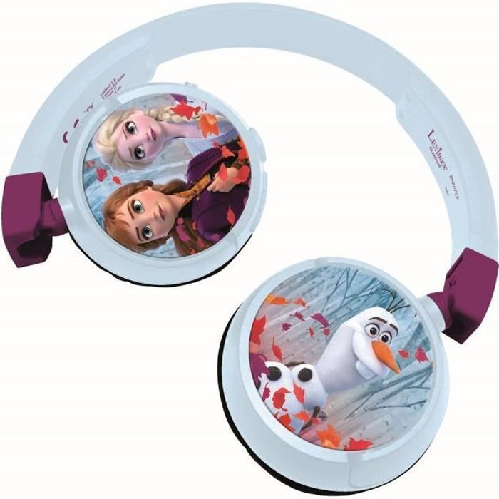 Lasten kuulokkeet - Frozen 2 - Bluetooth® - Äänenvoimakkuuden säätö - LEXIBOOK