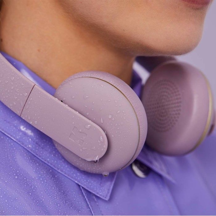 Auriculares Bluetooth aHEAD 2 KREAFUNK morados