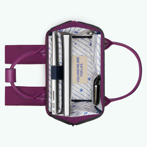 Cabaia Kingston Adventurer kleiner Rucksack, Lila