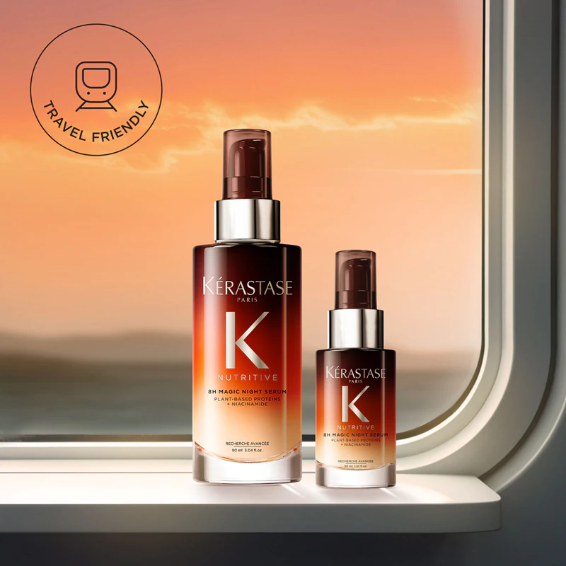 Kérastase Nutritive 8H Magic Night Serum: regenererend nachtserum met een revitaliserende werking voor het haar.