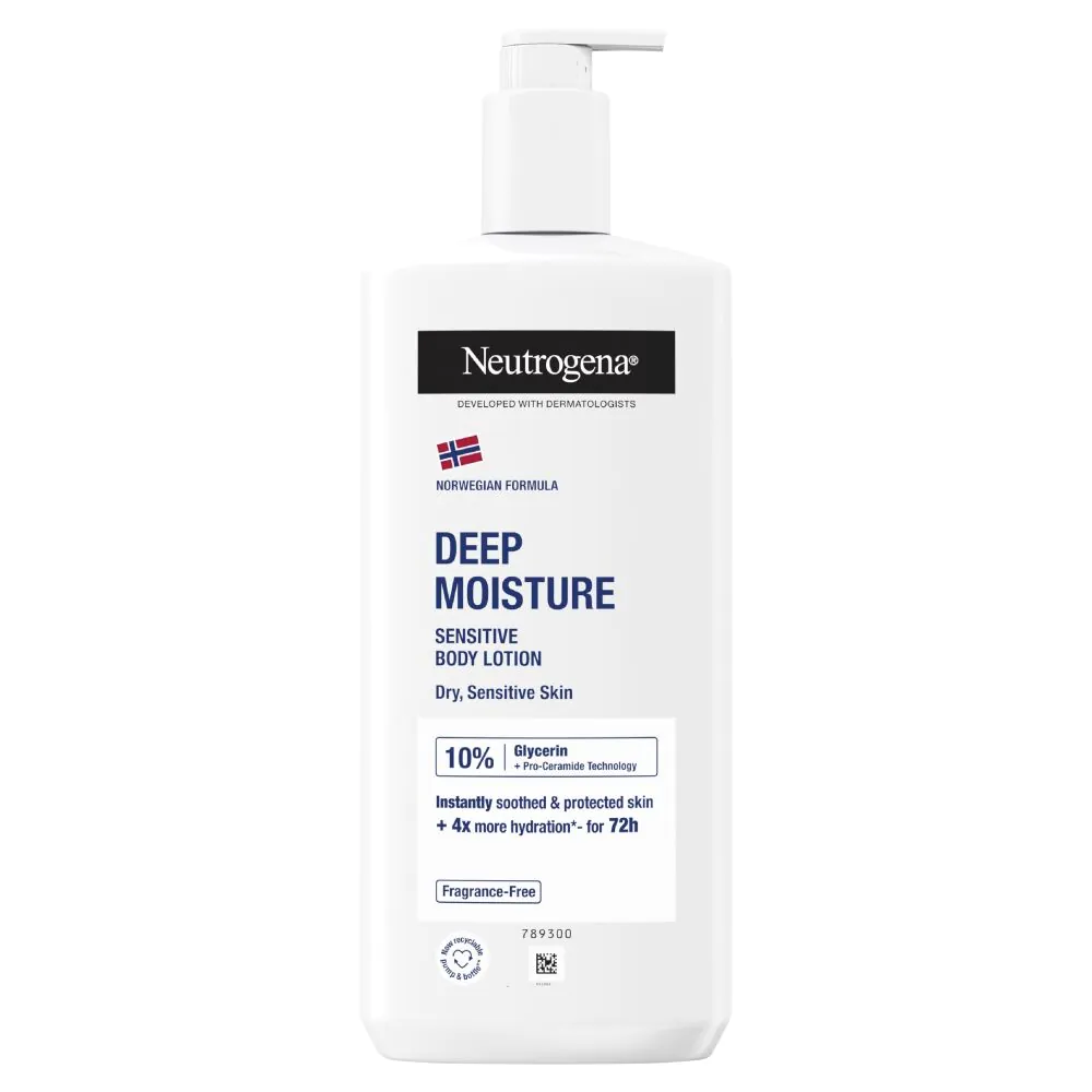 Neutrogena Formuła Norweska, Głęboko Nawilżający Szybko Wchłaniający się Balsam do Ciała