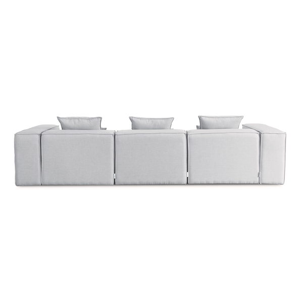 Modulaire bank VERONA, M, hellgrau